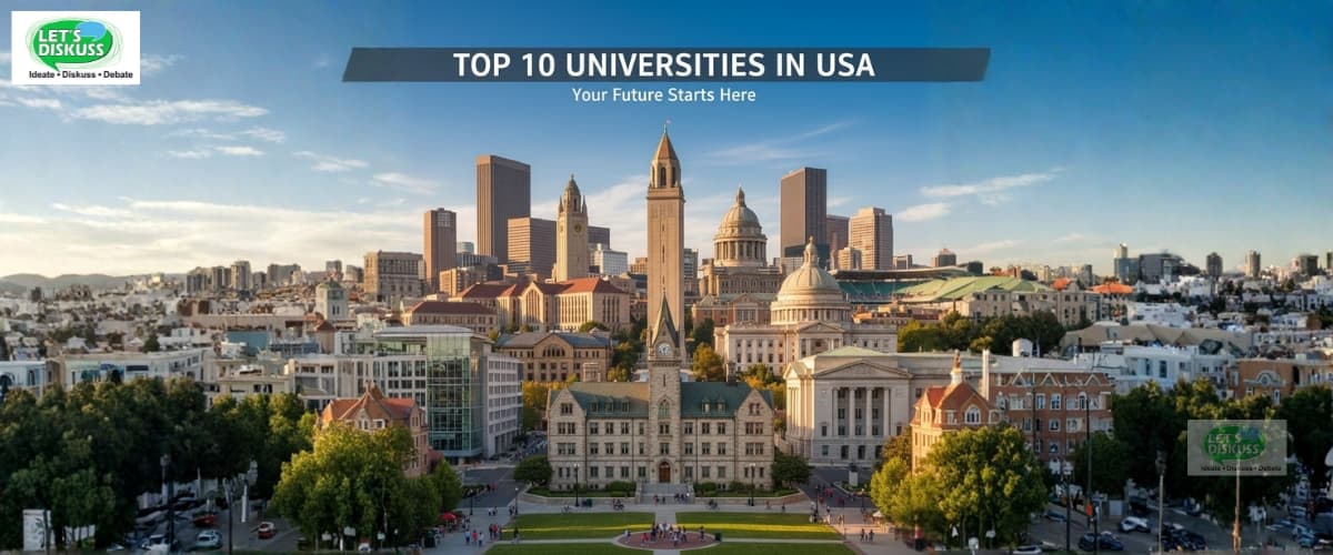 Top 10 universities in the USA 2025 – leading public and private colleges offering world-class education, research, and global opportunities.